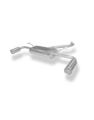 Kia Pro Cee`d GT Silenziatore posteriore con uscite destra e sinistra (duplex) – 1x100 tipo (Cod. 