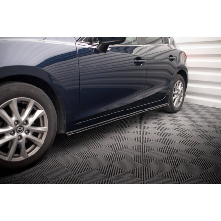 Diffusori minigonne Mazda 3 BN (Mk3)  (Cod. M-MA-3-3F-SD1G)