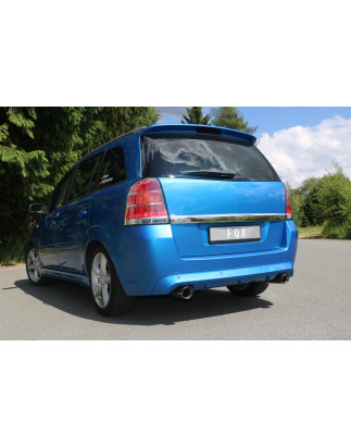 Opel Zafira B OPC Silenziatore posteriore con uscite destra e sinistra (duplex) – 1x90 tipo (Cod. 