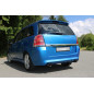 Opel Zafira B OPC Silenziatore posteriore con uscite destra e sinistra (duplex) – 1x90 tipo (Cod. 