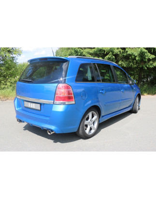 Opel Zafira B OPC Silenziatore posteriore con uscite destra e sinistra (duplex) – 1x90 tipo (Cod. 