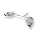 Lexus IS – II Silenziatore posteriore destra e sinistra – 115x85 Tipo 32 con uscite destra e sin Lexus IS – II Silenziatore posteriore destra e sinistra – 115x85 Tipo 32 con uscite destra e sin