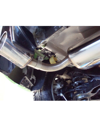 Ford Focus II RS Silenziatore posteriore destra e sinistra – 129x106 Tipo 32 (Cod. F-FO031075-349)