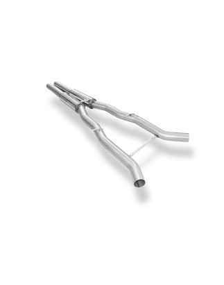 BMW F12 640i/650i cabrio Silenziatore anteriore destra e sinistra (Cod. F-BM121000-VSD)