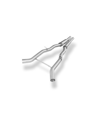 BMW F12 640i/650i cabrio Silenziatore anteriore destra e sinistra (Cod. F-BM121000-VSD)
