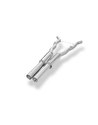 BMW F12 640i/650i cabrio Silenziatore anteriore destra e sinistra (Cod. F-BM121000-VSD)