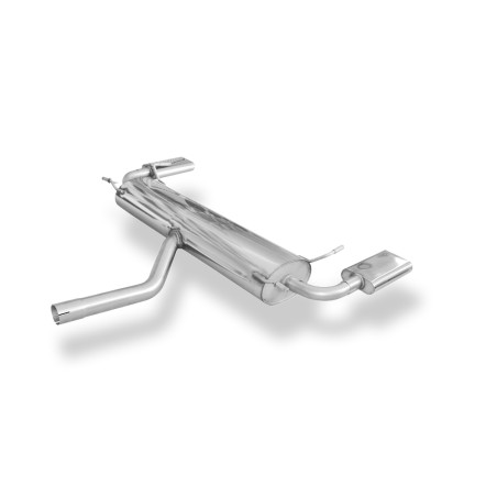 Subaru SVX Silenziatore posteriore con uscite destra e sinistra (duplex) – 130x50 Tipo 52 r (Cod. 
