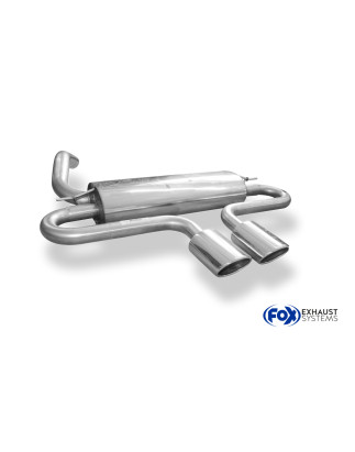 Ford Focus III ST Turnier Silenziatore posteriore con uscite destra e sinistra (duplex) (Cod. F-FO03