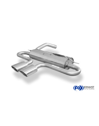 Ford Focus III ST Turnier Silenziatore posteriore con uscite destra e sinistra (duplex) (Cod. F-FO03