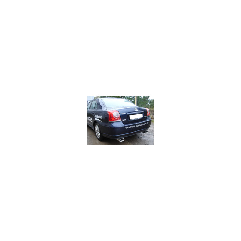 Toyota Avensis T25 Benzin – berlina Silenziatore posteriore destra e sinistral (Cod. F-TO151033-59