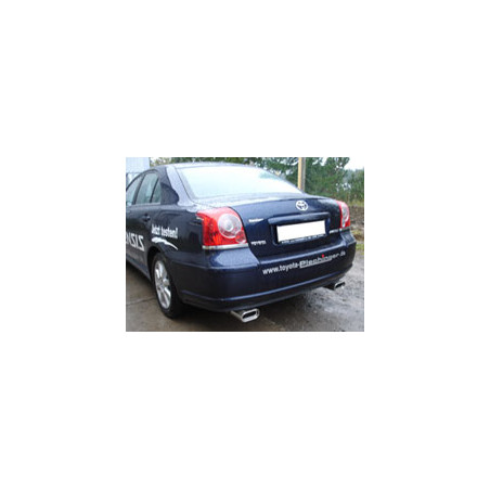 Toyota Avensis T25 Benzin – berlina Silenziatore posteriore destra e sinistral (Cod. F-TO151033-59