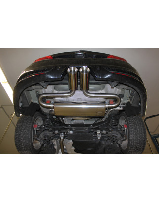 Ford Focus III ST Turnier Silenziatore posteriore con uscite destra e sinistra (duplex) (Cod. F-FO03