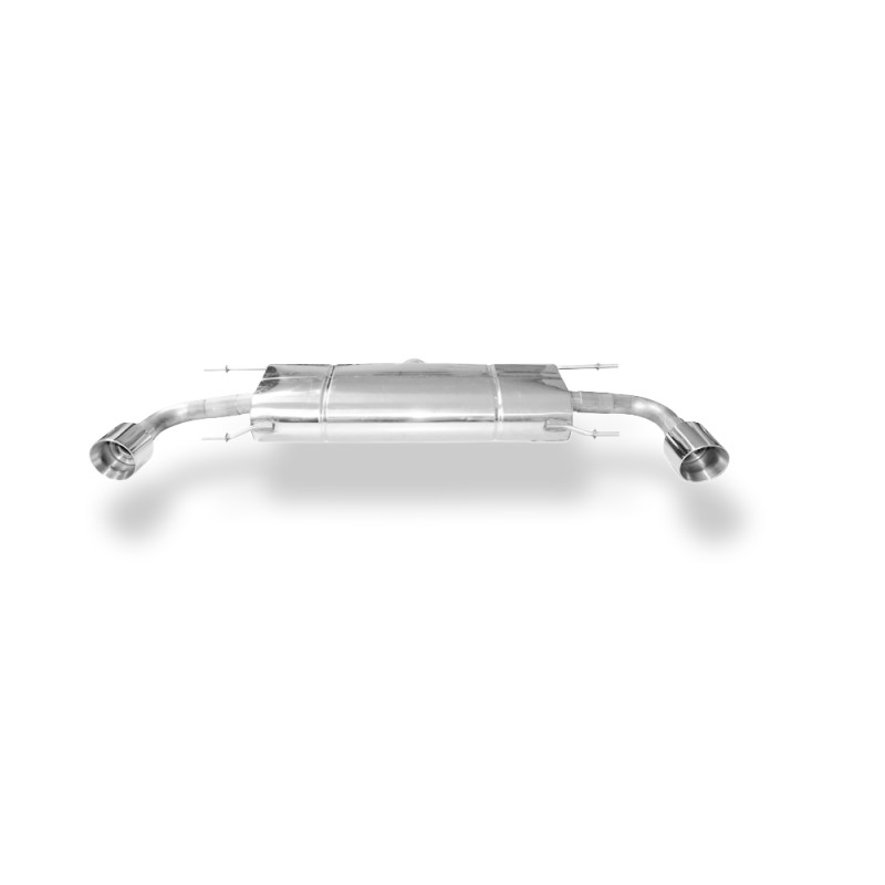 Mazda CX5 – KF Silenziatore posteriore destra e sinistra – 1x100 Tipo 25 con uscite destra e sin