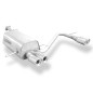 Subaru Impreza Tipo GD/ GG Silenziatore posteriore con uscite destra e sinistra - (Cod. F-SU040013-0