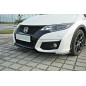 SPLITTER ANTERIORE Honda Civic Mk9 Facelift (Cod. M-HO-CI-9F-FD1G)