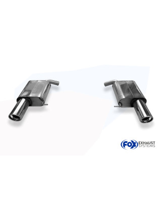 VW Passat 3C 4-Motion Silenziatore posteriore destra e sinistra – 1x100 tipo (Cod. F-VW024073-153)