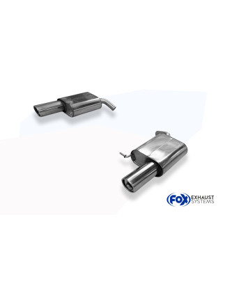 VW Passat 3C 4-Motion Silenziatore posteriore destra e sinistra – 1x100 tipo (Cod. F-VW024073-153)