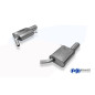 VW Passat 3C 4-Motion Silenziatore posteriore destra e sinistra – 1x100 tipo (Cod. F-VW024073-153)
