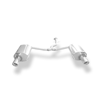Lexus IS C 250 Silenziatore posteriore single flow destra e sinistra – 1x100 (Cod. F-LE011053-153)
