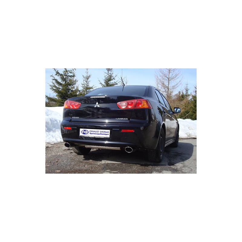 Mitsubishi Lancer CYO – berlina/ Sportback Silenziatore posteriore (Cod. F-MI144003-347)