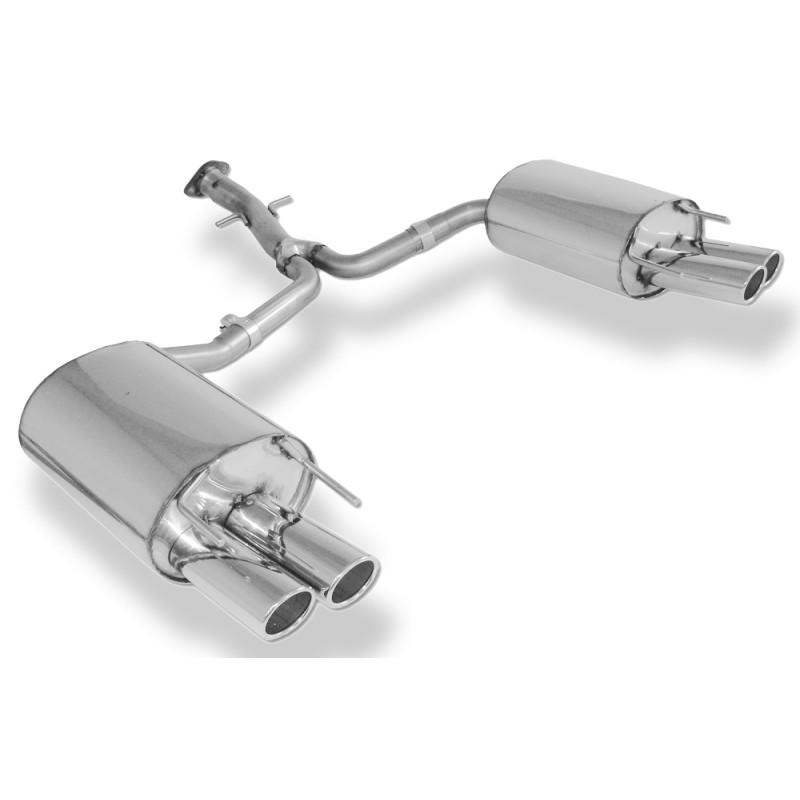 Lexus IS C 250 Silenziatore posteriore doppia uscita destra e sinistra – 2x76 (Cod. F-LE011064-148