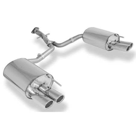 Lexus IS C 250 Silenziatore posteriore doppia uscita destra e sinistra – 2x76 (Cod. F-LE011064-148