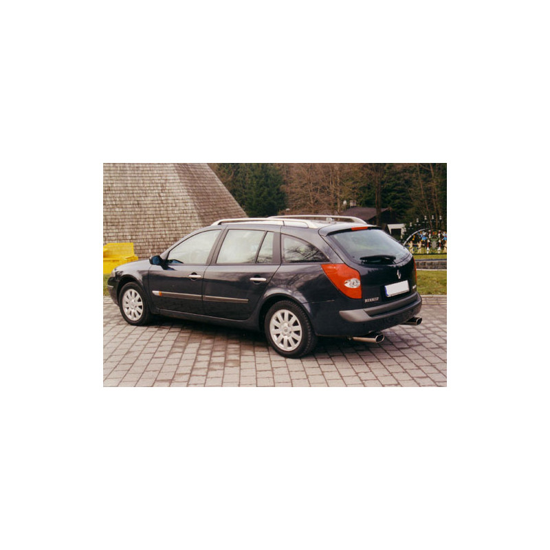 Renault Laguna II K74 – Grandtour Silenziatore uscita posteriore destra e sinistra (Cod. F-RE15106