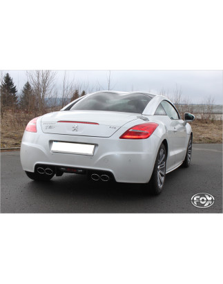 Peugeot RCZ Silenziatore posteriore on one side – 2x106x71 Tipo 32 ri (Cod. F-PE130043-366)