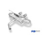 VW Golf V Silenziatore uscita posteriore center R32-Design – 2x100 tipo (Cod. F-VW054045-154)