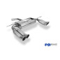 VW Touran Silenziatore posteriore con uscite destra e sinistra (duplex)x76 Tipo 18 con uscite destra