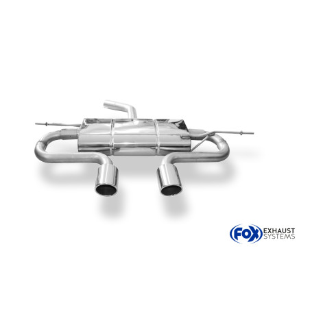 VW Golf V Silenziatore uscita posteriore center R32-Design – 2x90 tipo (Cod. F-VW054045-132)