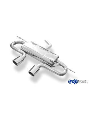 VW Golf V Silenziatore uscita posteriore center R32-Design – 2x90 tipo (Cod. F-VW054045-132)
