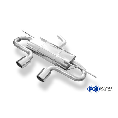 VW Golf V Silenziatore uscita posteriore center R32-Design – 2x90 tipo (Cod. F-VW054045-132)