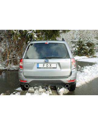 Subaru Forester – SH Silenziatore posteriore destra e sinistra – 1x100 tipo (Cod. F-SU052003-133