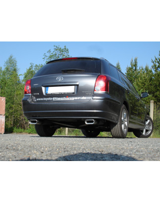 Toyota Avensis T25 Diesel – Combi Silenziatore posteriore destra e sinistra (Cod. F-TO151003-597)