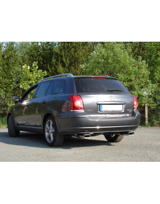 Toyota Avensis T25 Diesel – Combi Silenziatore posteriore destra e sinistra (Cod. F-TO151003-597)