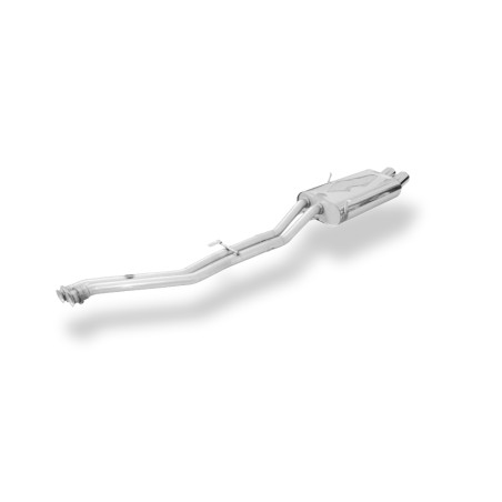 BMW E30 320i/ 325i Facelift Silenziatore posteriore – 2x76 Tipo 13 (Cod. F-BM020032-068)
