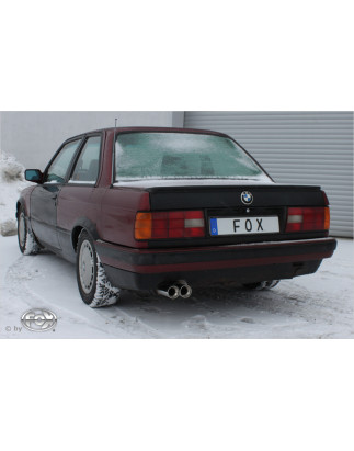 BMW E30 320i/ 325i Facelift Silenziatore posteriore – 2x76 Tipo 13 (Cod. F-BM020032-068)