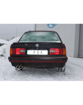BMW E30 320i/ 325i Facelift Silenziatore posteriore – 2x76 Tipo 13 (Cod. F-BM020032-068)