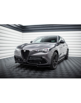 SPLITTER ANTERIORE V.1 Alfa Romeo Stelvio Mk1 (Cod. M-AL-ST-1-FD1G)