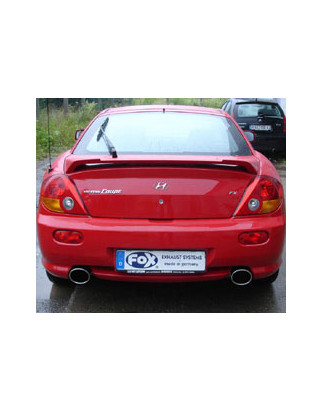 Hyundai coupé Tipo GK Silenziatore posteriore destra e sinistra – 129x106 tipo (Cod. F-HY072003-3