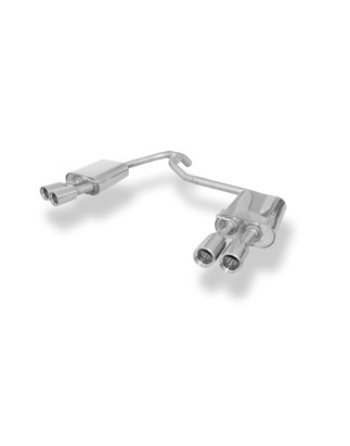 Ford Mondeo IV hatchback Silenziatore posteriore destra e sinistra – 2x80 ty (Cod. F-FO042004-070)