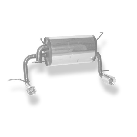 Toyota MR2 Tipo W3 Silenziatore uscita posteriore destra e sinistra – 1x9 (Cod. F-TO082005-071)