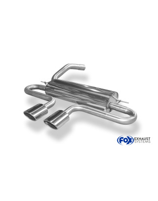 Ford Focus III ST Silenziatore uscita posteriore center – 115x85 Tipo 3 (Cod. F-FO032025-348)
