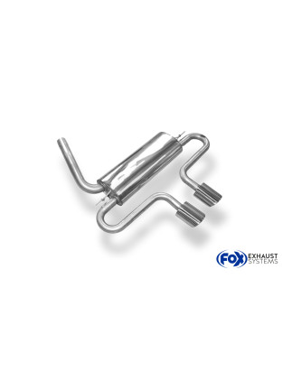 Ford Focus III ST Silenziatore uscita posteriore center – 115x85 Tipo 3 (Cod. F-FO032025-348)
