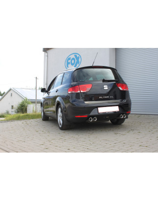Seat Altea XL 5P – front ruotas drive Silenziatore posteriore – 2x80 (Cod. F-SE080075-150)