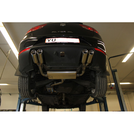 Seat Altea XL 5P – front ruotas drive Silenziatore posteriore – 2x80 (Cod. F-SE080075-150)