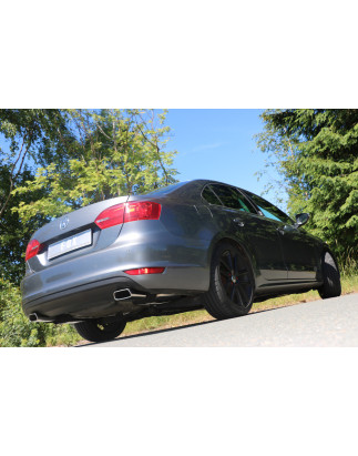 VW Jetta VI Silenziatore posteriore destra e sinistra – 145x65 Tipo 59 destra (Cod. F-VW063013-671