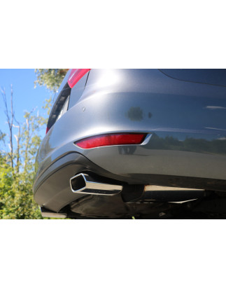 VW Jetta VI Silenziatore posteriore destra e sinistra – 145x65 Tipo 59 destra (Cod. F-VW063013-671