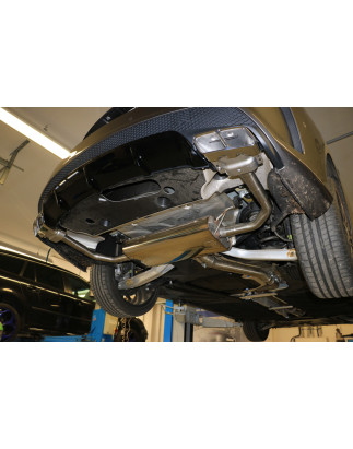 Mercedes CLA – C117/ X117 con AMG 45 tailpipes final silenc (Cod. F-MB210003-001)